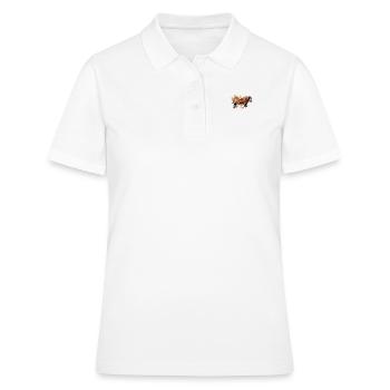 Highland écossais Highland Cattle Highland - Polo Femme - blanc - Devant - Ailine (174cm)
