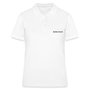 Bonjour - Polo Femme - blanc - Devant - Ailine (174cm)