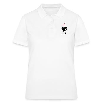 BBQ - Polo Femme - blanc - Devant - Ailine (174cm)