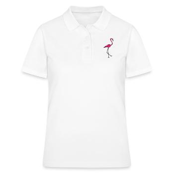 flamingo - Polo Femme - blanc - Devant - Ailine (174cm)