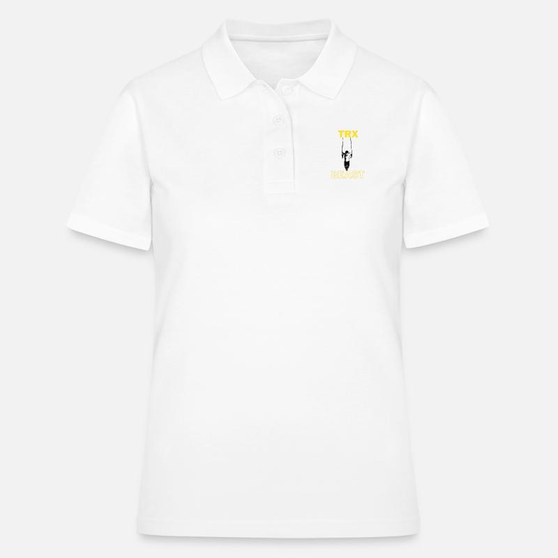 TRX Sport Gift Gift Idea Workout Training - Women's Polo Shirt - white