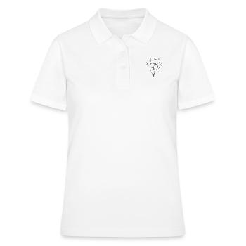 Ballons - Anniversaire - Enfants - Fête - Polo Femme - blanc - Devant - Ailine (174cm)