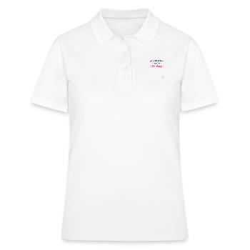 la griffe de tous pour mes 16 Ans - Polo Femme - blanc - Devant - Ailine (174cm)