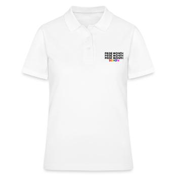 pride month demon - Polo Femme - blanc - Devant - Ailine (174cm)