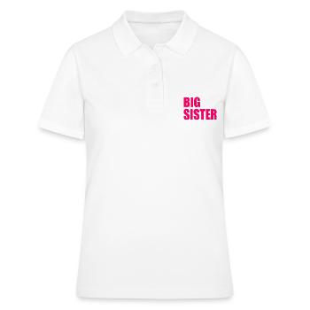 Big sister - Polo Femme - blanc - Devant - Ailine (174cm)