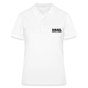 Israel - Polo Femme - blanc - Devant - Ailine (174cm)