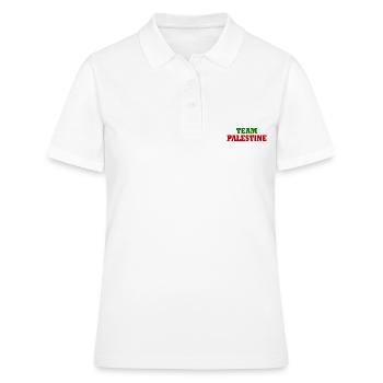 Palestine - équipe de Palestine - Polo Femme - blanc - Devant - Ailine (174cm)