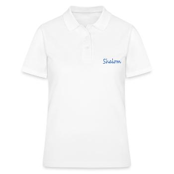 Shalom - Frauen Polo Shirt - Weiß - Vorne - Ailine (174cm)