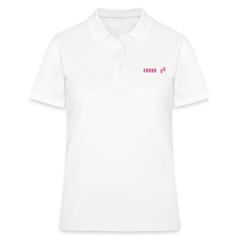 Mom 2025 Mom-to-be Carrying Pregnancy - Women's Polo Shirt - white - Front - Ailine (174cm)