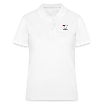 Carpenter Definition - Women's Polo Shirt - white - Front - Ailine (174cm)