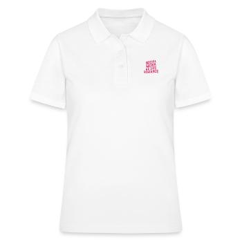 Social Media Killed Romance - Frauen Polo Shirt - Weiß - Vorne - Ailine (174cm)