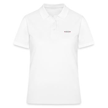 Supporter Herz - Frauen Polo Shirt - Weiß - Vorne - Ailine (174cm)