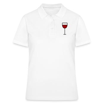 Vin - Polo Femme - blanc - Devant - Ailine (174cm)
