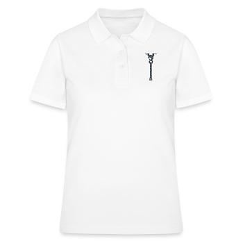Collier à cravate 506070 - Polo Femme - blanc - Devant - Ailine (174cm)