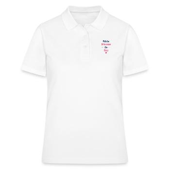 Petite princesse de tata - Polo Femme - blanc - Devant - Ailine (174cm)