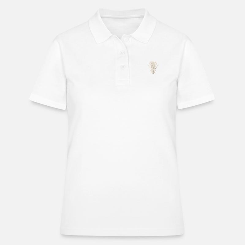 Bakugou Katsuki skull skull skull superhel - Women's Polo Shirt - white