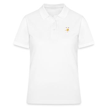 Yoga - Frauen Polo Shirt - Weiß - Vorne - Ailine (174cm)
