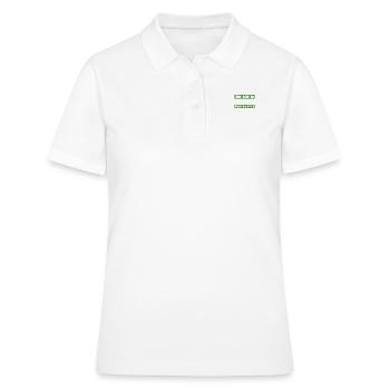 Agriculture : Tracteur, Agriculteur, Agriculteur - Polo Femme - blanc - Devant - Ailine (174cm)