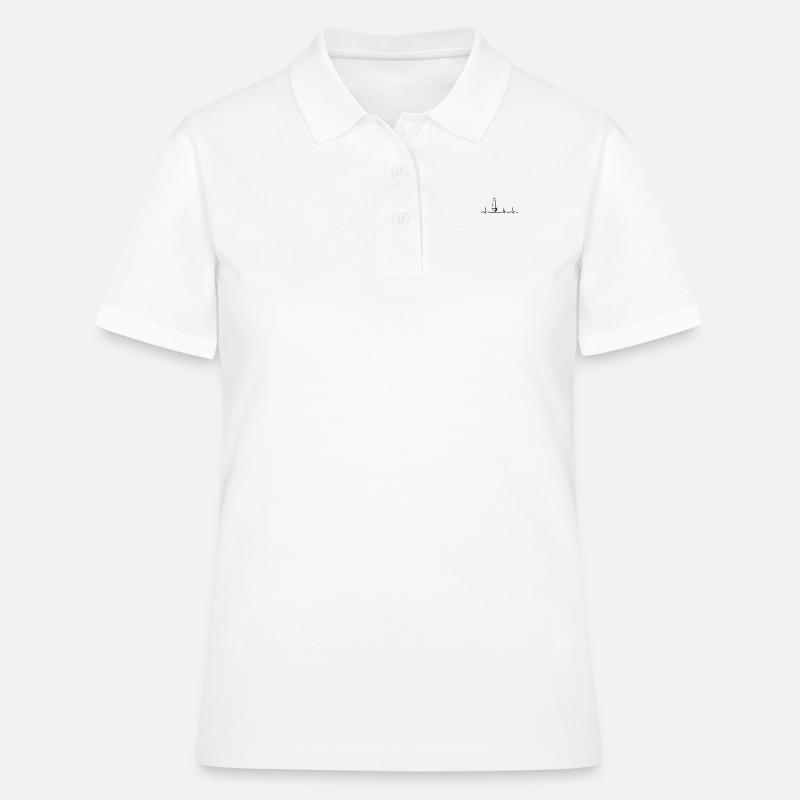 Evolution Windsurf Surf Surf surf sur surf - Polo Femme - blanc