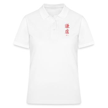 Japonais - Polo Femme - blanc - Devant - Ailine (174cm)