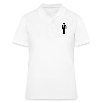 Guide de l'auto-stoppeur de protéger - Polo Femme - blanc - Devant - Ailine (174cm)