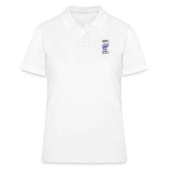 Save a eucalyptus, eat a koala. - Women's Polo Shirt - white - Front - Ailine (174cm)