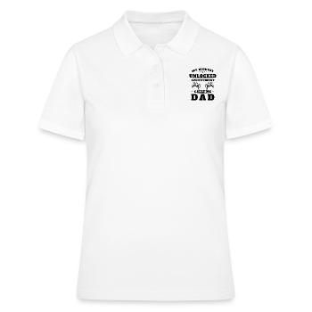 Mein höchster unerschlossener Erfolg nennt mich Papa - Frauen Polo Shirt - Weiß - Vorne - Ailine (174cm)