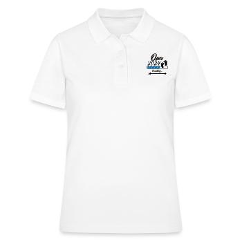 Opa in 2024 bitte warten - Frauen Polo Shirt - Weiß - Vorne - Ailine (174cm)