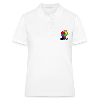 Pride - Frauen Polo Shirt - Weiß - Vorne - Ailine (174cm)