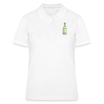 Flacon vide - Polo Femme - blanc - Devant - Ailine (174cm)