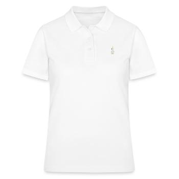 Cacatoès, ornithologue, biologiste, ornithologue - Polo Femme - blanc - Devant - Ailine (174cm)