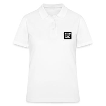 Die Jugend fickt den Front National - Frauen Polo Shirt - Weiß - Vorne - Ailine (174cm)