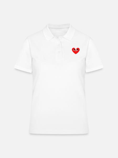 Fast - Frauen Polo Shirt - Weiß