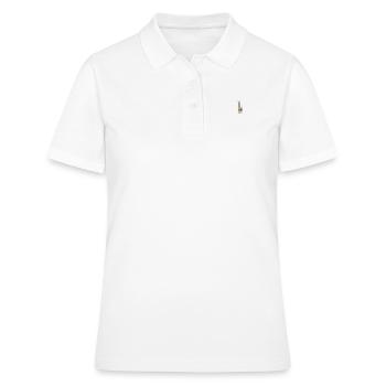 Lama - Frauen Polo Shirt - Weiß - Vorne - Ailine (174cm)