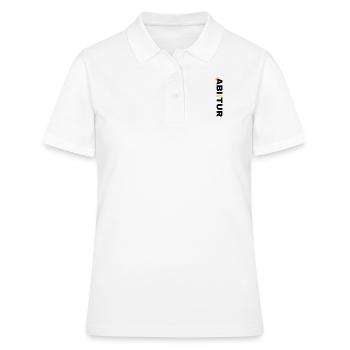 Abitur 2023 Abschluss - Frauen Polo Shirt - Weiß - Vorne - Ailine (174cm)