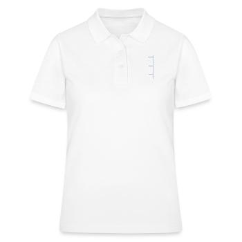 Pale - échelle - Polo Femme - blanc - Devant - Ailine (174cm)