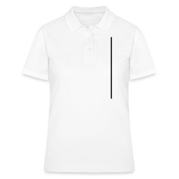 au trait - Polo Femme - blanc - Devant - Ailine (174cm)