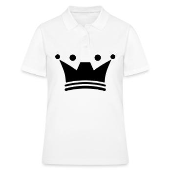 couronne - Polo Femme - blanc - Devant - Ailine (174cm)