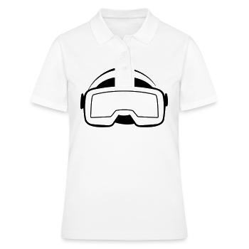 Masque de réalité virtuelle - Polo Femme - blanc - Devant - Ailine (174cm)