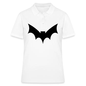 Chauve souris - Polo Femme - blanc - Devant - Ailine (174cm)