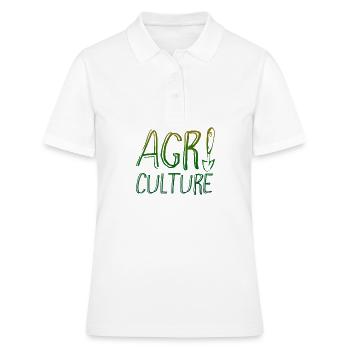 Agriculture - Agriculture - Polo Femme - blanc - Devant - Ailine (174cm)