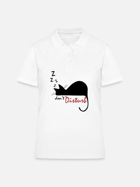 dormir, ne pas déranger - dormir, ne pas déranger - Polo Femme - blanc