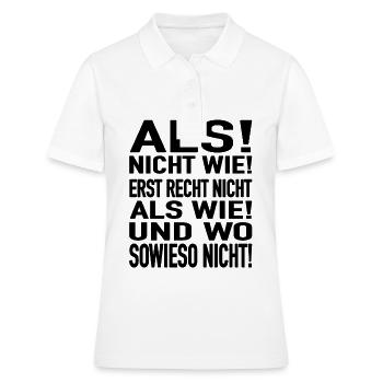 Lehrer und Lehrerin Grammatik - Frauen Polo Shirt - Weiß - Vorne - Ailine (174cm)