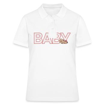 Bébé - Polo Femme - blanc - Devant - Ailine (174cm)