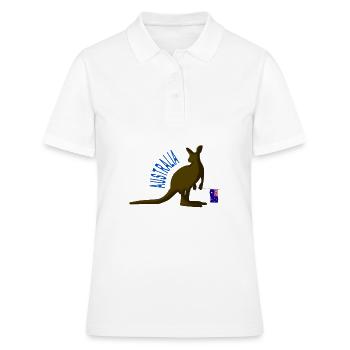 australie - Australie - Polo Femme - blanc - Devant - Ailine (174cm)