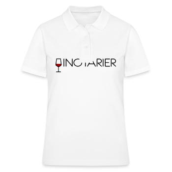Vinotarier - Frauen Polo Shirt - Weiß - Vorne - Ailine (174cm)