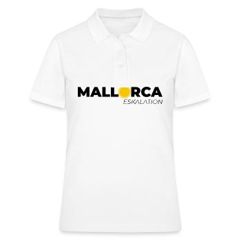 Mallorca Eskalation - Frauen Polo Shirt - Weiß - Vorne - Ailine (174cm)
