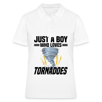 Tornado Hunter Tornado Tornado Chaser Ouragan - Polo Femme - blanc - Devant - Ailine (174cm)