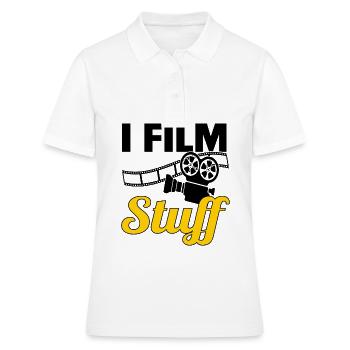 Director Filmmaker Feature Film Film - Women's Polo Shirt - white - Front - Ailine (174cm)