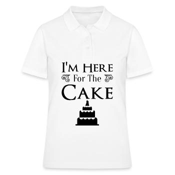 Fête de mariage Gâteau de mariage - Polo Femme - blanc - Devant - Ailine (174cm)